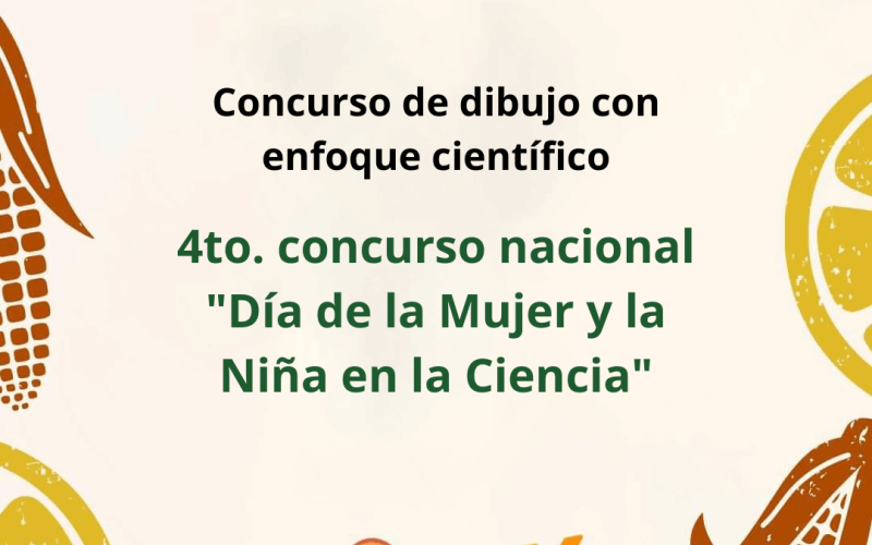 Concurso de dibujo con enfoque científico, dirigido a niñez y juventud