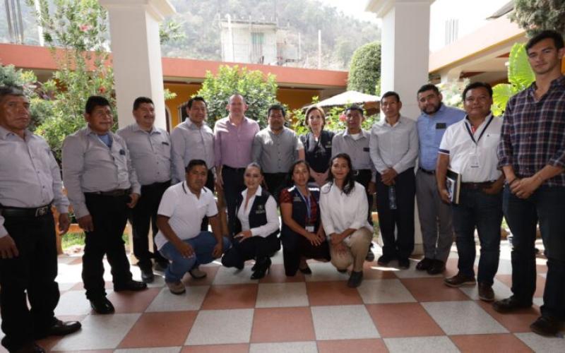 Autoridades de la SESAN y del MIDES visitaron Huehuetenango para iniciar coordinación de acciones contra la pobreza y la malnutrición
