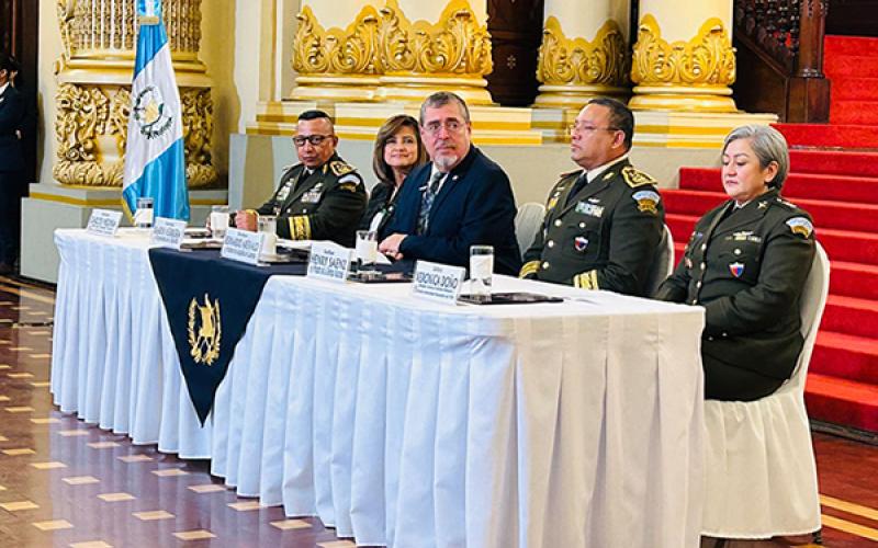 Ejército de Guatemala presentó la Política de la Mujer Militar del Ejército de Guatemala