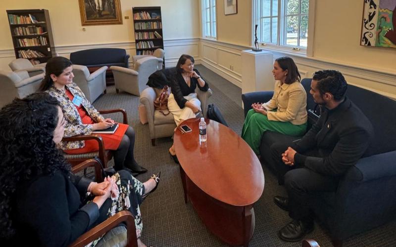 Reunión de trabajo de la subsecretaria Iliana Peña en Estados Unidos.