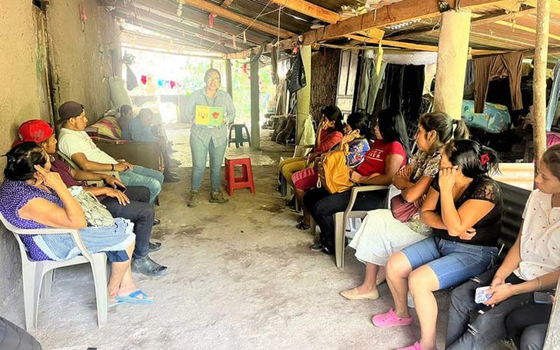 Promueven alimentación nutritiva y económica en Quezaltepeque