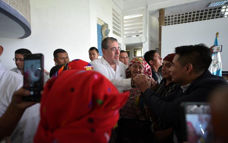 Reunión con alcaldes de Alta Verapaz