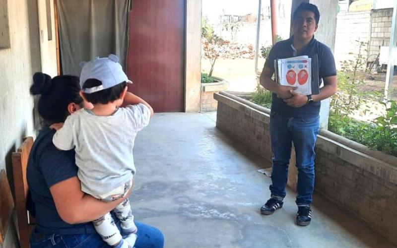 Programa de consejería nutricional fortalece salud infantil en San Juan Comalapa