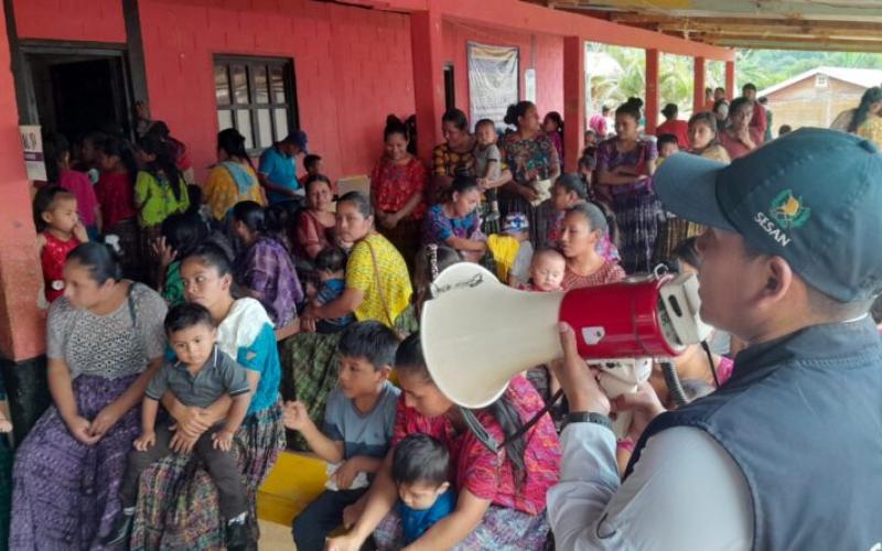 Senahú: instituciones se unen para promover feria de la salud