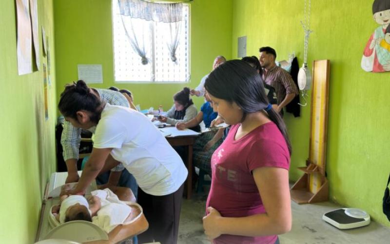 Realizan barrido nutricional en San Jerónimo, Baja Verapaz