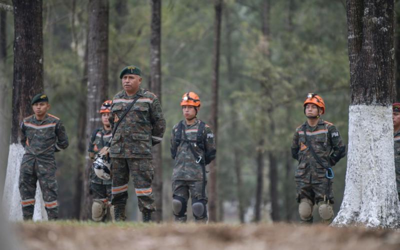 Entrevista elementos UHR Ejército de Guatemala