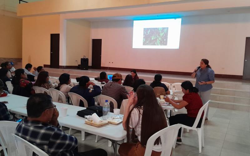 Extensionistas capacitados en programa de Hogar Rural y la Comunicación para el Desarrollo