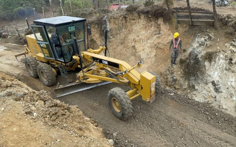 Cuerpo de Ingenieros del Ejército rehabilita 237 kilómetros de red vial terciaria.