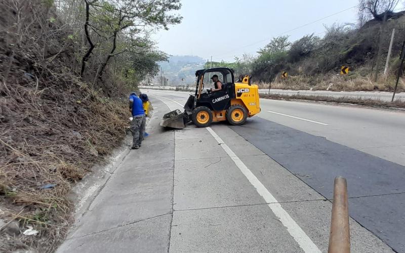 Finalizan trabajos de mantenimiento en Aguacatán, Huehuetenango