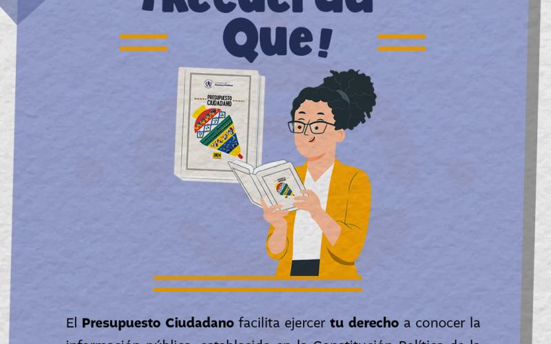 Transparencia, Minfin