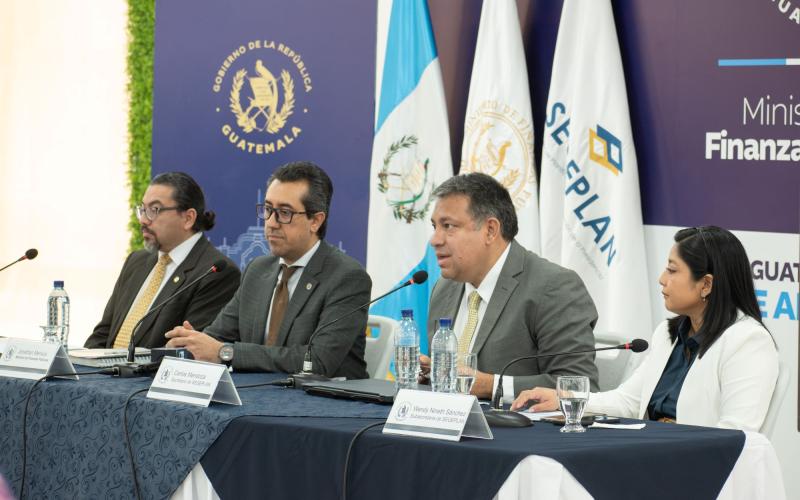 Conferencia de prensa para dar a conocer metodología de los Talleres de Planificación y Presupuesto Abierto 2025.