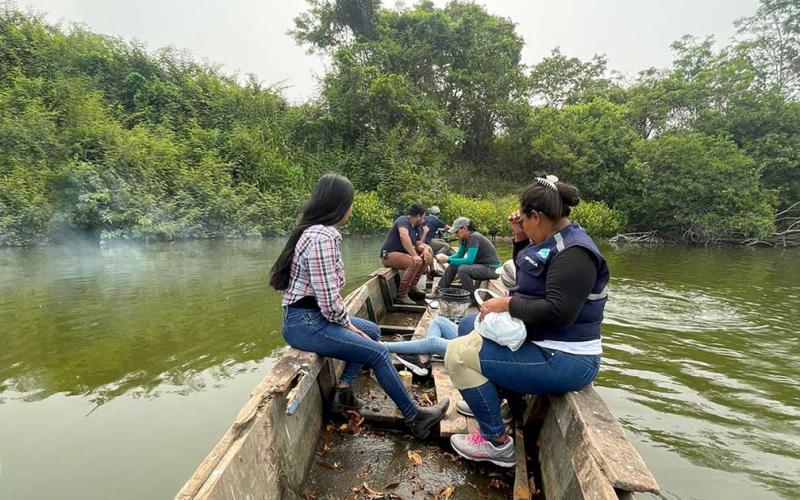 Proyecto promueve fortalecimiento de la acuicultura en Las Cruces, Petén