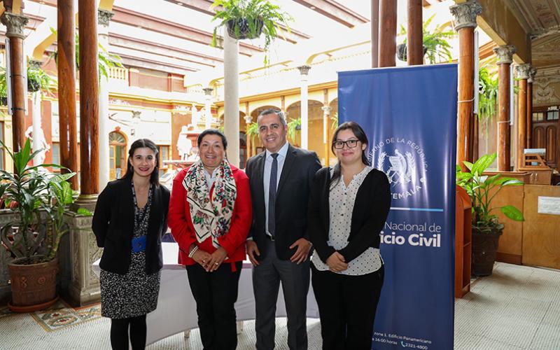 La jornada inaugural se realizó en el Tribunal Supremo Electoral