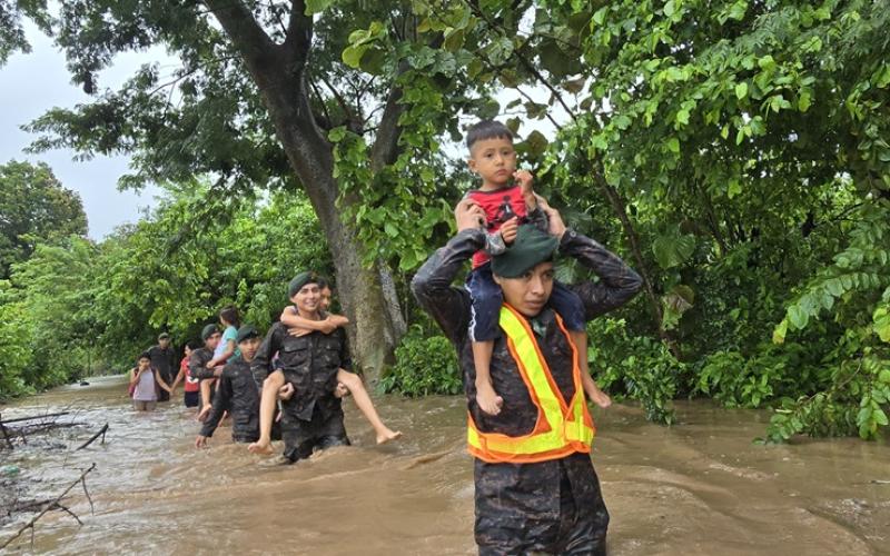 Acciones del Ejército de Guatemala ante el inicio de la temporada de lluvias.