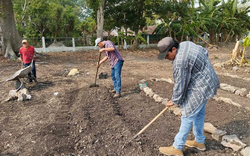 Aprenden a preparar suelos para instalar Huertos Escolares