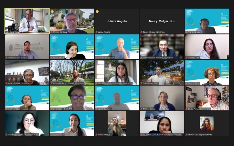 Se efectuó evento virtual como parte de la clausura del proyecto en Guatemala. 