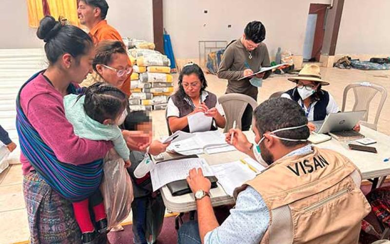 Coordinan segunda entrega de alimentos para combatir la desnutrición aguda