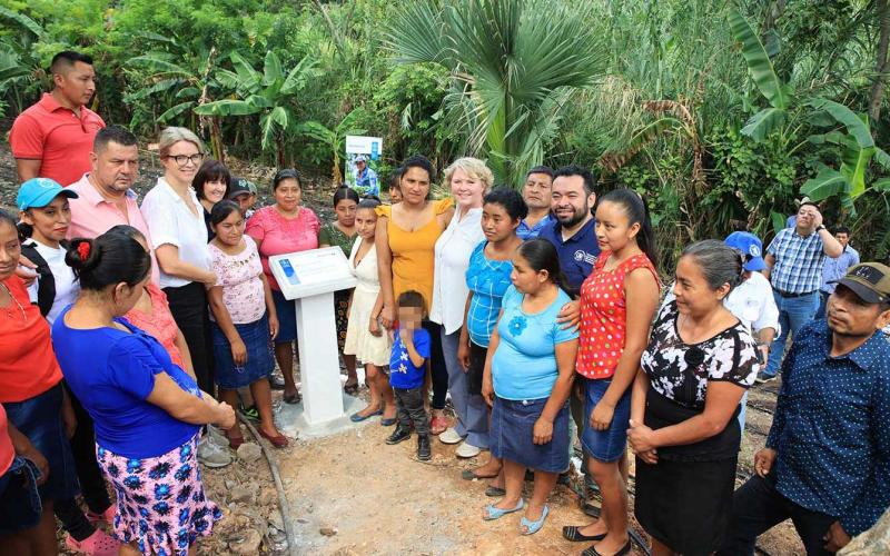 Inauguran sistema de riego en San Juan Ermita, Chiquimula