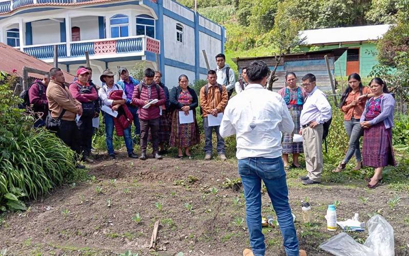 Huehuetenango siembra futuro más saludable
