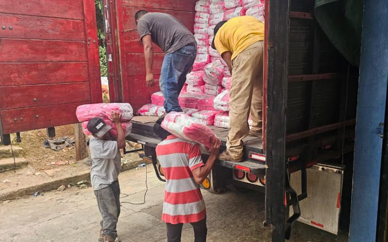 Llegan alimentos por acciones a la Unión, Zacapa
