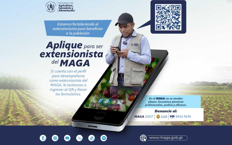 Aplique para ser un extensionista