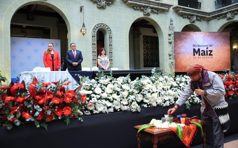 Celebran el Día Nacional del Maíz