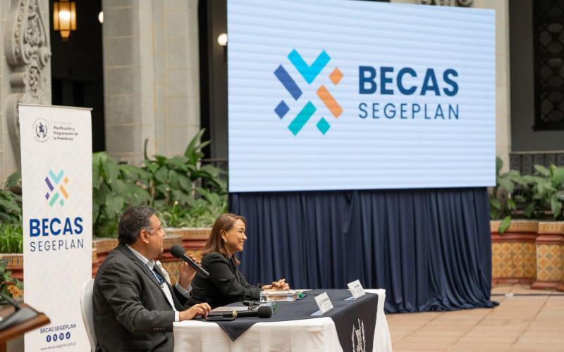 SEGEPLAN efectuó una conferencia de prensa para anunciar la Feria Nacional de Becas 2024.
