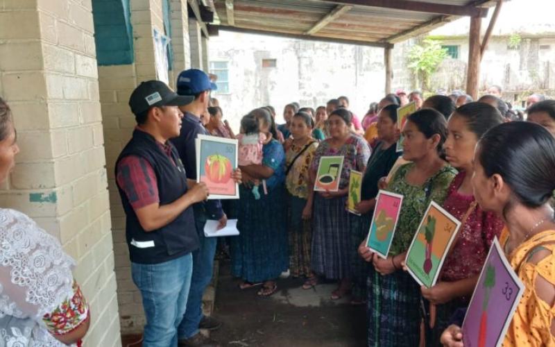 Cambio social y de comportamiento: SESAN capacita a beneficiarias de bonos sociales