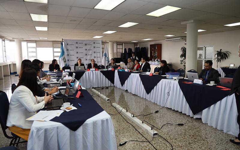 La tercera sesión de trabajo se llevó a cabo en la sede central de la ONSEC