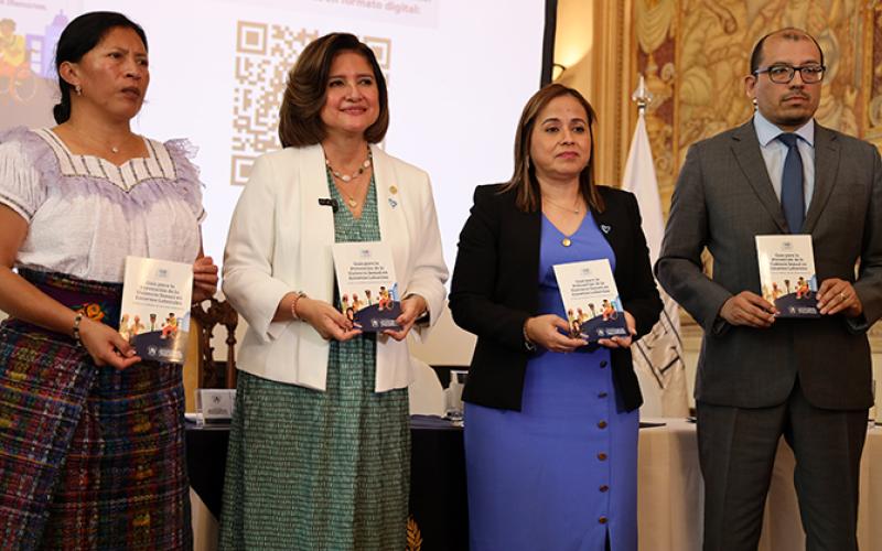 El Subdirector de la ONSEC participó en el lanzamiento de la Guía.