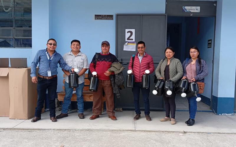 Fomentan en Totonicapán la agricultura escolar