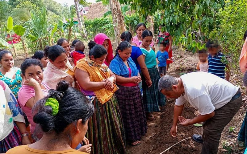 Más de cuatro mil productores y productoras capacitados en huertos familiares