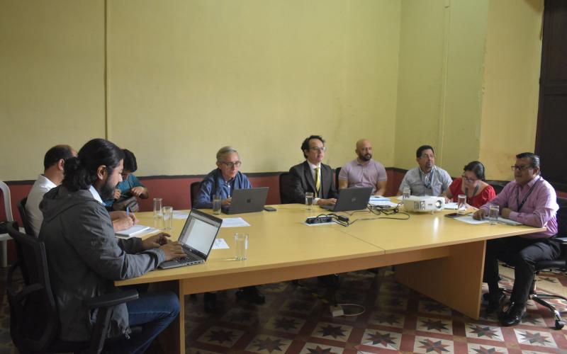 Primera sesión de trabajo de comité interinstitucional a cargo de la actualización de los mapas de pobreza. 