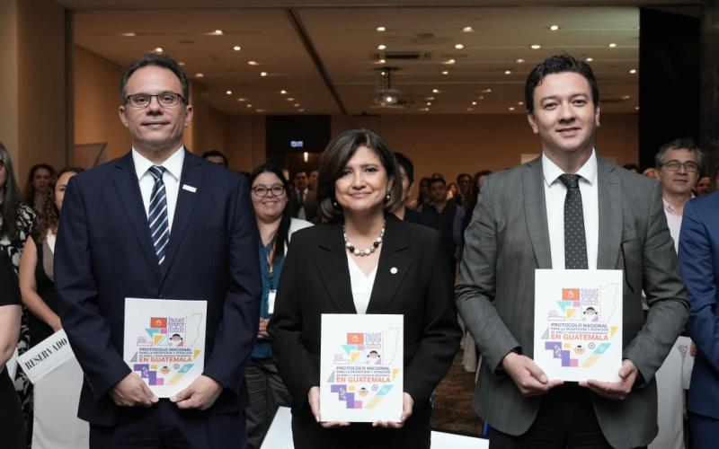 Lanzamiento de la Actualización del Protocolo Nacional para la Recepción y Atención de Niñez y Adolescencia Migrante en Guatemala
