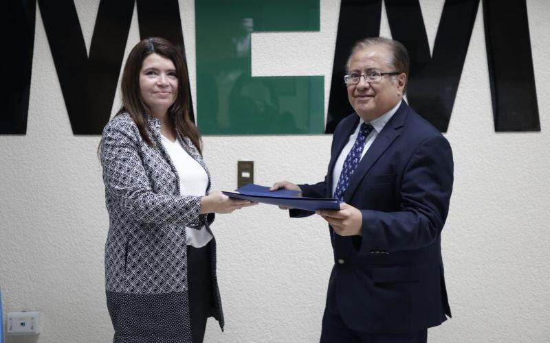 Secretaría Privada de la Presidencia y el Ministerio de Energía y Minas firman convenio interinstitucional para avanzar en la electrificación rural