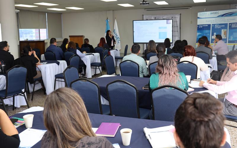 La capacitación se realizó en la sede de la ONSEC