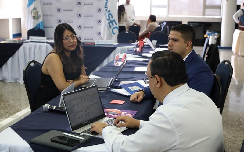 La última sesión de trabajo de la Mesa fue en la sede central de la ONSEC.