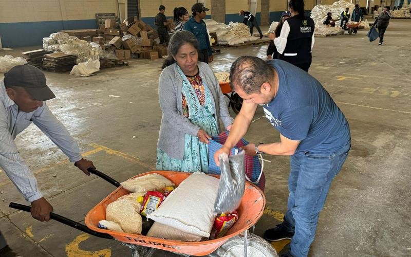 Asistencia alimentaria llegará a más de 108 mil familias en octubre de 2024