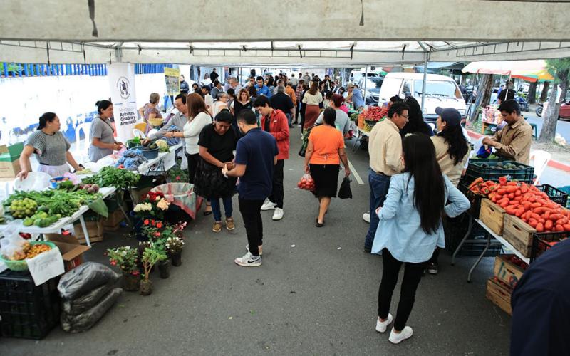 Las 81 ediciones de la Feria del Agricultor favorecen a 3 mil productoras y productores