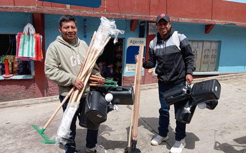 Herramientas de labranza para Huertos Escolares