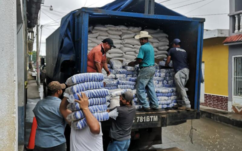 Inicia recepción de alimentos para apoyar a 76,338 familias en inseguridad alimentaria