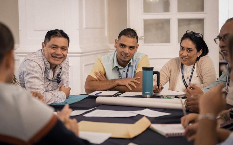 Personal de delegaciones departamentales participó en el taller de Preinversión.