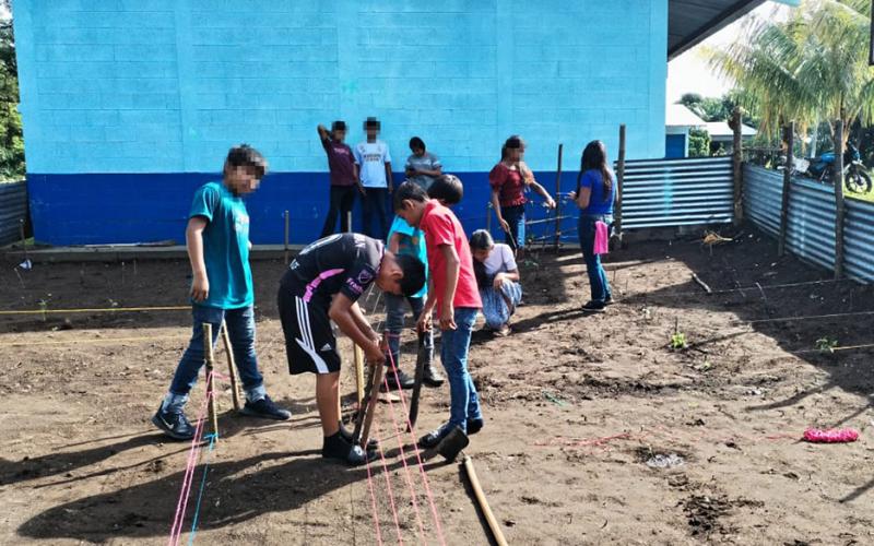Río Bravo cuenta con Huerto Escolar