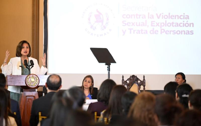 Vicepresidenta Karin Herrera