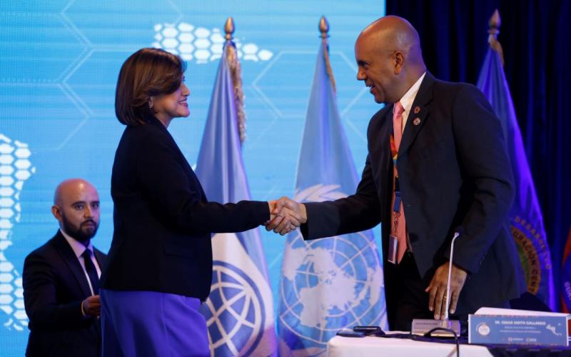 Vicepresidenta Karin Herrera 