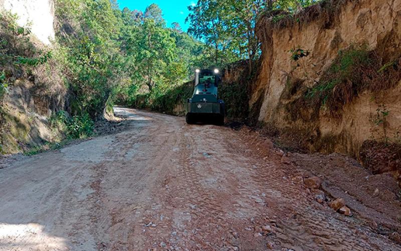 CIEG reporta avances en la Rehabilitación de la Red Vial Estratégica de Tercer Orden