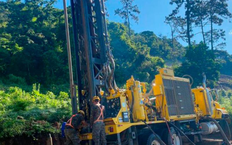 Cuerpo de Ingenieros del Ejército finalizó la perforación de cuatro pozos mecánicos de agua  
