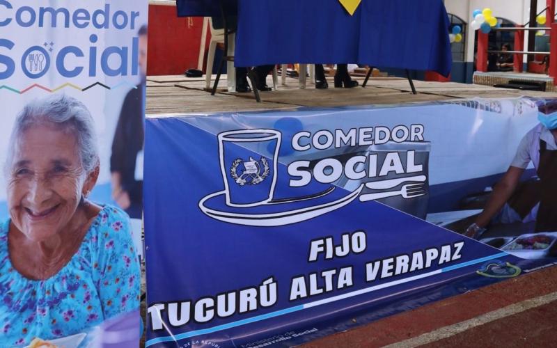 Comedor Social fijo Tucurú Alta Verapaz