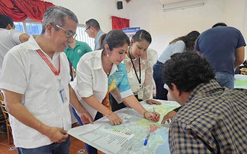 Continúa actualización del mapa de cobertura vegetal