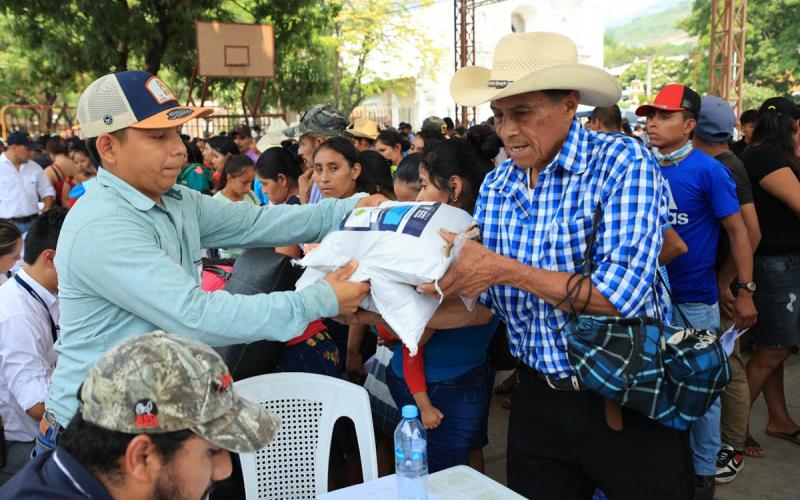 Entrega de semillas contribuye a la economía de municipios priorizados